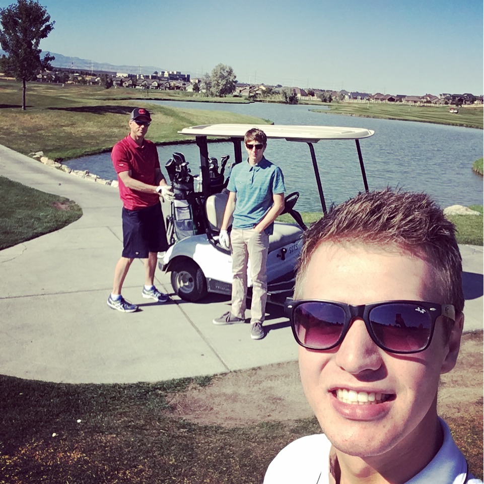 Father & sons golf trip